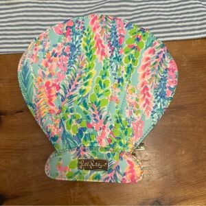 Lilly Pulitzer Tropical Floral Makeup Brush Case